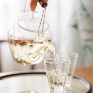 Glass teapot, glass kettle, teapot