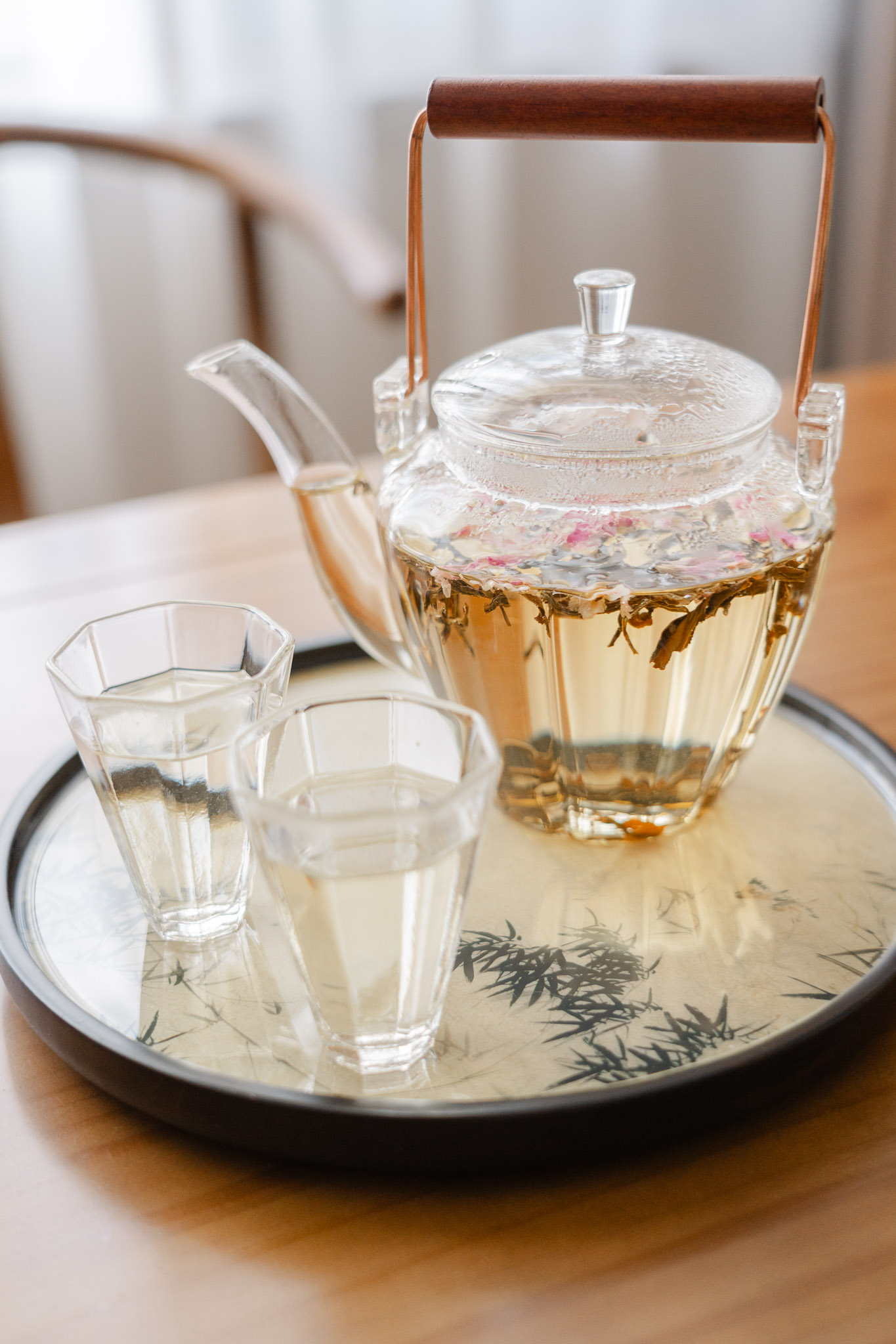 Glass teapot, glass kettle, teapot